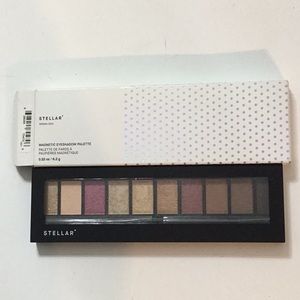 Stellar magnetic eyeshadow palette solar 10 colors included